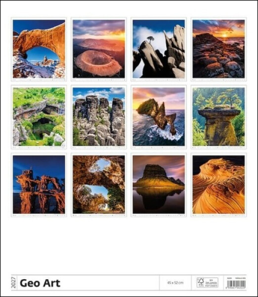 Geo Art 2027 - nástěnný kalendář