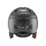 Lyžařská přilba Unisex uvex fierce s odnímatelným antialergickým polstrováním šedá (56/6/225/20) 07.0