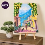 OKTO Malba a 3D modelování obraz "Lemon Weekend" 30x40 cm, OKTO, W051115