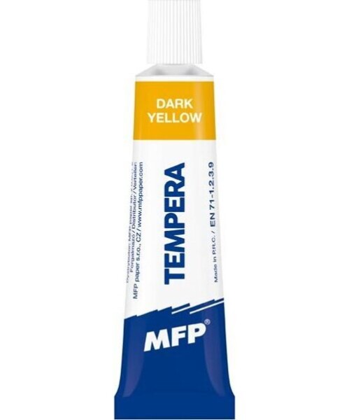 Temperové barvy 12ml žlutá tmavá