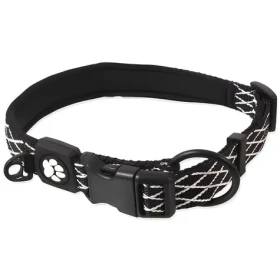 Active Dog Mystic M černý / Obojek pro psy / Nylonový / 44-55 cm / šířka 2 cm (0904-91541)