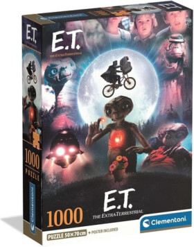 Puzzle Kultovní filmy: E.T. Mimozemšťan 1000 dílků