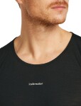 Pánské merino tílko ICEBREAKER Mens 125 Cool-Lite Speed Tank, Black velikost: L