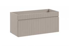 COMAD - Skříňka pod umyvadlo 100cm 1 zásuvka ICONIC CASHMERE 5907611656273
