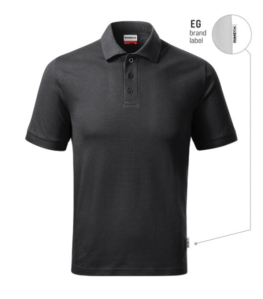 Resist Heavy Polo polokošile pánská ebony gray 94 (brand label) S