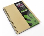 Sketchbook ARTGECKO Krafty, A4 na výšku, 40 bílých listů, 150g