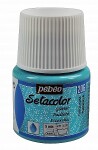 Pébéo Barva na textil Setacolor Light glitter 45 ml - Tyrkysová 206