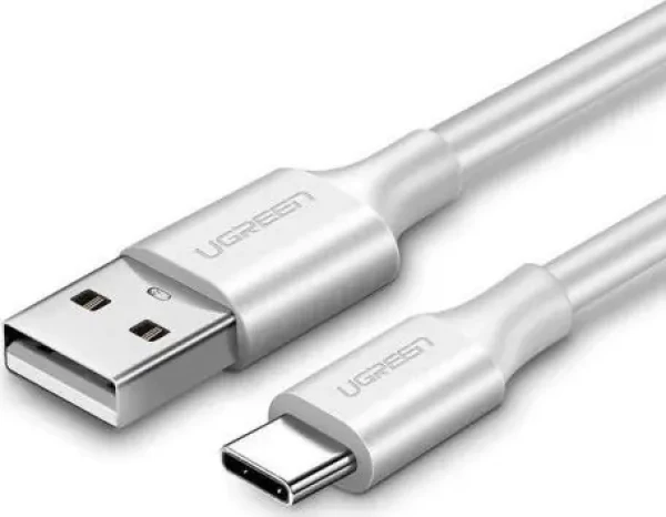 Ugreen Kabel USB-A (M) - USB-C (M) 1.5 m bílá / QC3.0 (60122)