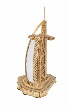 Woodcraft Dřevěné 3D puzzle Burdž al-Arab