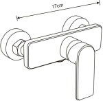 MEXEN/S - Carl sprchový sloup včetně sprchové baterie Cetus, chrom 744340240-00