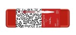 Caran d'Ache, NM0849.123, kuličkové pero Keith Haring v kovové kazetě, bílá, 1 ks
