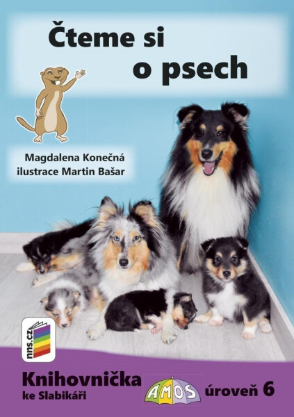 Čteme si o psech (Knihovnička ke Slabikáři AMOS) - Magdalena Konečná