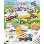 Traktory a náklaďáky - Velké omalovánky