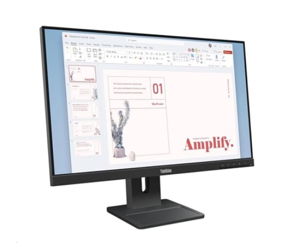 LENOVO LCD ThinkVision E27-40 - 27",IPS,16:9,1920x1080,178/178,4/6ms,300cd/m2,1500:1,HDMI,DP,VGA,VESA,PIVOT,3Y EDF_8055514