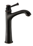 SAPHO - CLASSIC stojánková umyvadlová baterie vysoká, olejem gumovaný bronz AZ006WB