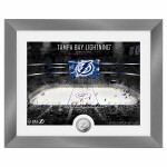 Obraz Tampa Bay Lightning NHL Art Deco Stadium Silver Coin