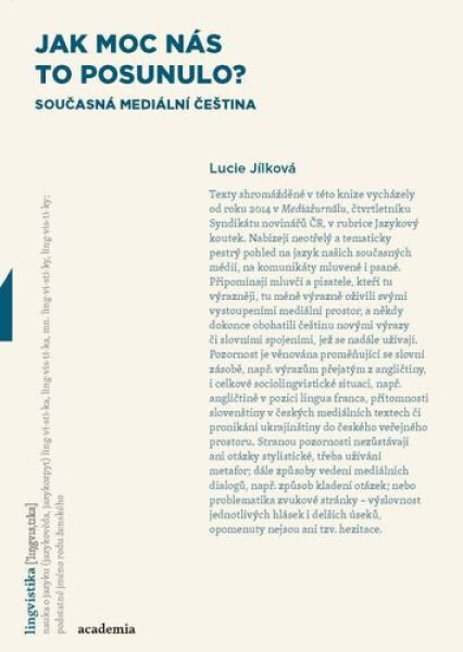 Jak moc nás to posunulo? - Lucie Jílková