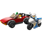 LEGO® City 60392 Honička auta policejní motorkou