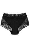 Dámské kalhotky Luxa Black bottom - Wol-Bar XXL