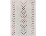 Koberec Boho Indian 80x150 cm, bílý