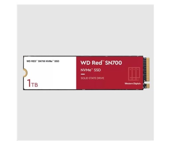 WD RED SSD NVMe 1TB PCIe SN700, Geb3 8GB/s, (R:3430/W:3000 MB/s) TBW 2000 EDF_8100335
