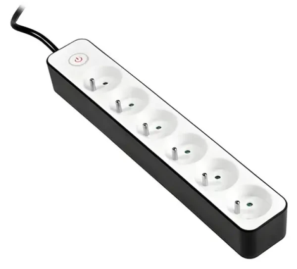 Tracer PowerGear Zebra / Prodlužovací kabel / 6 zásuvek / 1,5 m / max. 2300 W (TRALIS46259)