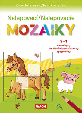 Nalepovací mozaiky Koníčkův sešit