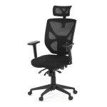 Kancelářská židle, asynchronní mechanismus, černá, KA-Q8250 BK