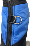 Turbo obleček pro psa na zip Barva: Modrá, Délka zad (cm): 21, Obvod hrudníku: 32 - 36 cm