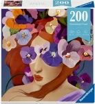 Ravensburger 120017790 Květinová hlava Fialka 200 dílků
