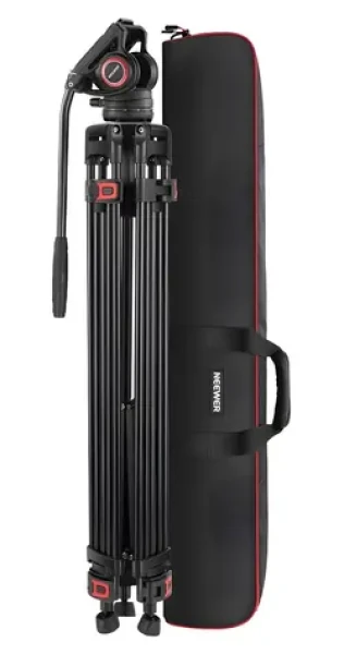 Neewer TP74 / Stativ / fluidní hlava / výška 86-187 cm / nosnost 8 kg (TP74)