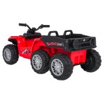 Mamido Dětská elektrická čtyřkolka Quad Sport TX ATV červená