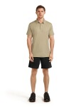 Pánské merino polo triko ICEBREAKER Mens 150 Tech Lite III SS Polo, Flagstone velikost: XXL