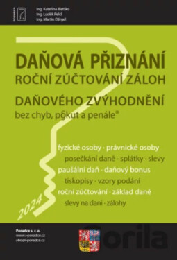 Daňová přiznání FO a PO za rok 2024