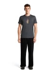 Pánské merino triko krátký rukáv ICEBREAKER Mens Merino 150 Tech Lite SS Tee Bear Tour, Obsidian velikost: M