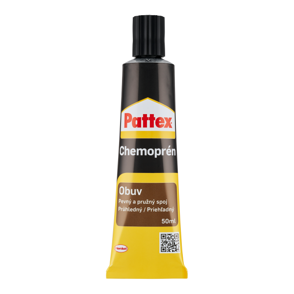 Henkel Pattex Chemoprén - Obuv kontaktní lepidlo, 50 ml, transparentní