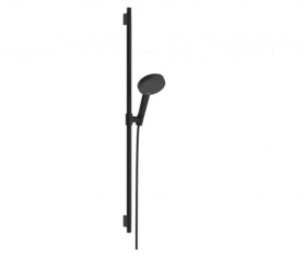 HANSGROHE - Raindance Alive Select S Set sprchové hlavice, tyče a hadice, 3 proudy, EcoSmart, matná černá 24603670