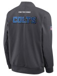 Nike Pánská bunda Indianapolis Colts NFL 2026 Rivalries Sideline Bomber Dunkelgrau Velikost: M