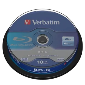 Verbatim BD-R 25 GB Single Layer / Blu-ray disk / 6x / 10 ks / vřeteno (43742)