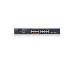 Zyxel XMG1915-18EP, 16-port 2.5GbE, 2 SFP+, 8 x PoE++ 180W Smart Switch, hybird mode, standalone or NebulaFlex Cloud EDF_1010906