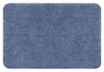 SPIRELLA Koupelnová předložka BRIZZOLO modrá / Akryl / Protiskluzová / Výška vlasu 30 mm / 70 x 120 cm