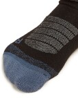 Dětské merino turistické ponožky ICEBREAKER Kids Ski+ Medium OTC, Black/Dawn/Graphite velikost: 24-26 (S)