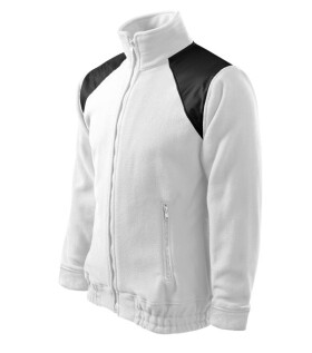 Jacket Hi-Q fleece unisex bílá XL