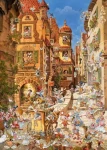 HEYE Puzzle Romantic Town: Ve dne