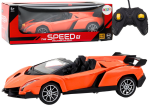 Mamido RC Sportovní Auto na Dálkové Ovládání 1:16 Oranžové
