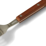 HK living Vidlička 70's Wooden, přírodní barva, dřevo, kov