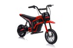 Mamido Dětská elektrická motorka Cross 350W červená