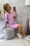 Souprava top+legíny fialová UNI