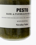 Nicolas Vahé Krémové pesto s bazalkou a pistáciemi 135 g, zelená barva, sklo