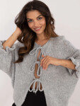 Jumper MI SW 2911.91 šedý jedna velikost